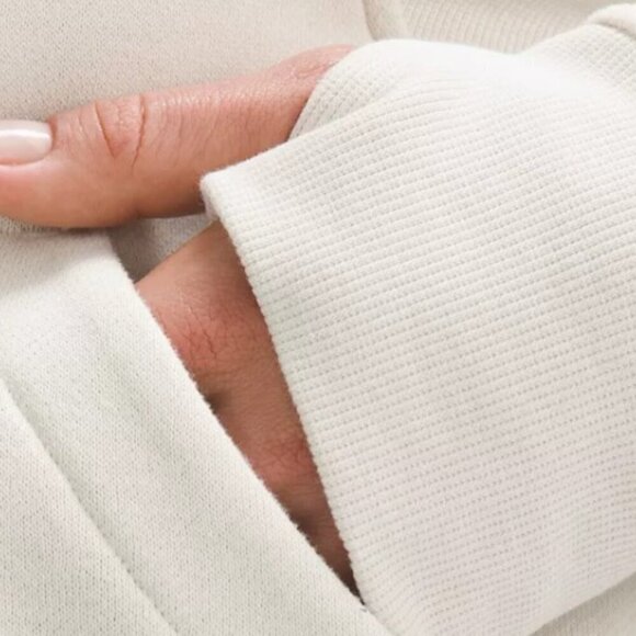 NWT - lululemon Scuba Oversized Full Zip - White - Size:  XL/XXL - Picture 9 of 13